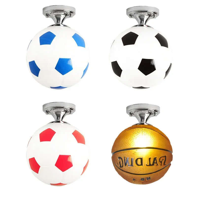 Royallure Football LED Ceiling Light – 15-Inch Fun and Energy-Efficient Fixture for Kids' Rooms and Game Areas 7