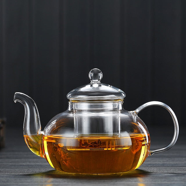 Royallure Glass Teapot with Infuser - Durable Borosilicate, Heat-Resistant, Elegant Design 11