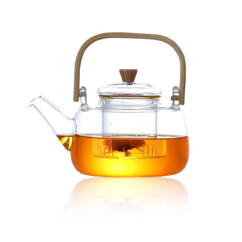 Royallure Glass Teapot with Infuser - Durable Borosilicate, Heat-Resistant, Elegant Design 5