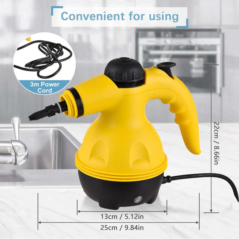 Royallure Handheld Steam Cleaner – Multi-Surface 150°C Powerful Cleaning Machine with 350ml Tank and Rapid Heat-Up 5