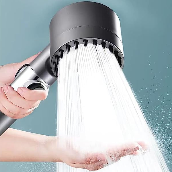 Royallure High Pressure Filtered Shower Head with Hose – 9-Layer Water Filtration, Easy Install, Universal Fit 0