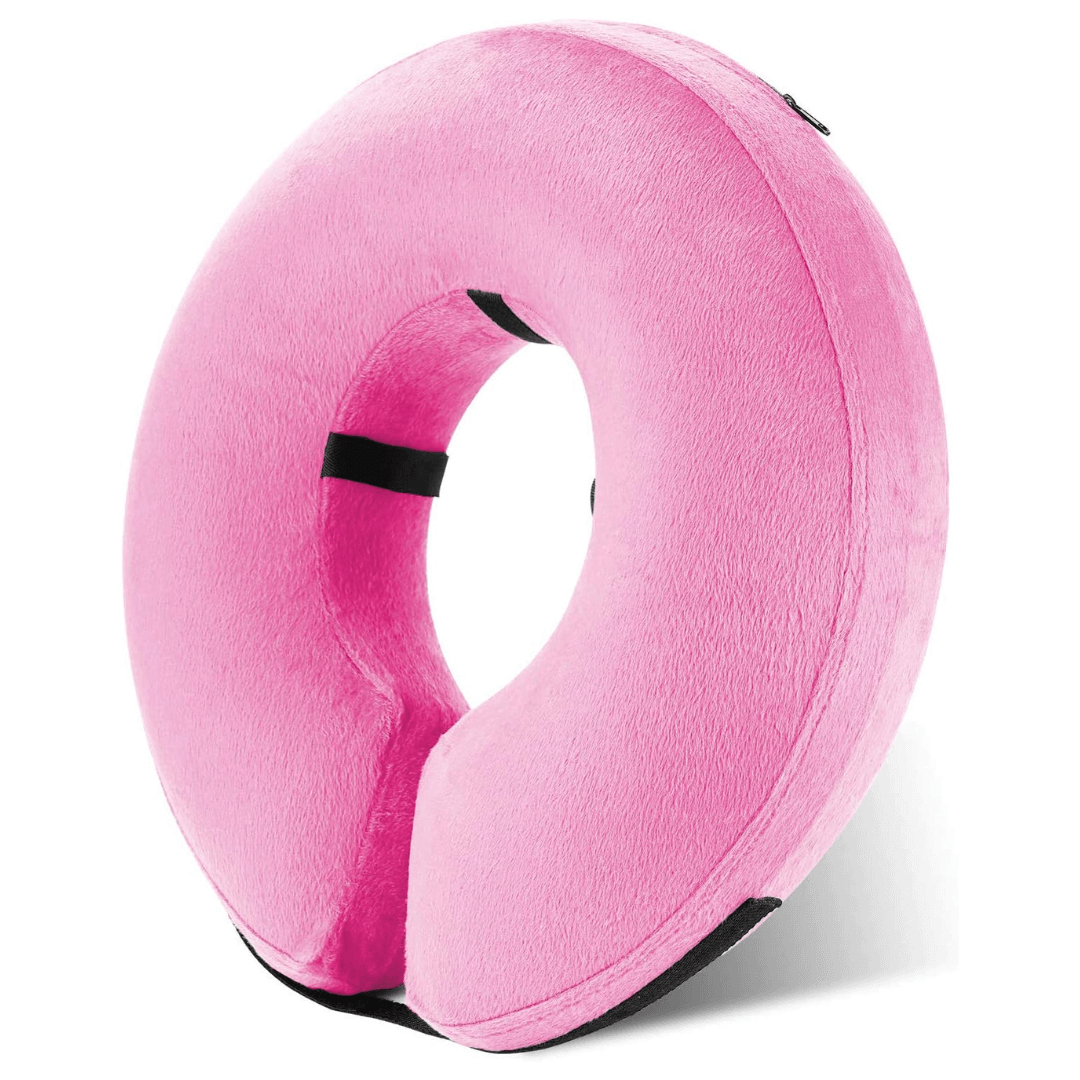 Royallure Inflatable Dog Cone Collar – Soft Recovery E Collar for All Pets, Adjustable Fit, Washable, Easy to Inflate 1