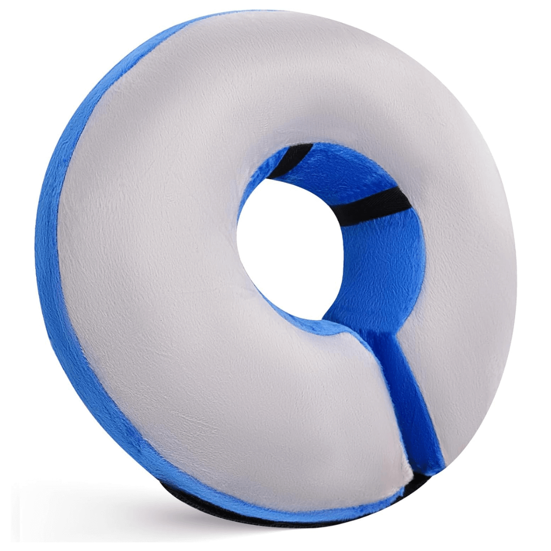 Royallure Inflatable Dog Cone Collar – Soft Recovery E Collar for All Pets, Adjustable Fit, Washable, Easy to Inflate 4