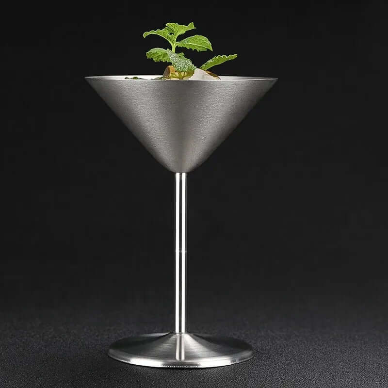 Royallure Insulated Stainless Steel Martini Glasses – Shatterproof Drinkware in Gold, Rose Gold, Silver, 240ml Capacity 3