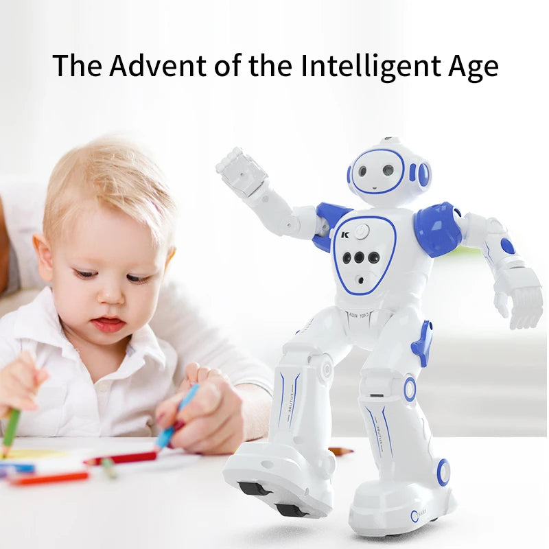 Royallure Intelligent Remote Control Dancing Robot Toy with Infrared Sensor – Interactive Pink and Blue Kids' Robot Toy 3