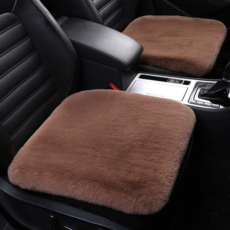 Royallure Luxury Sheepskin Cushion – Warm, Non-Slip, Versatile Use for Home, Office, or Car – 16.93 x 51.97 4