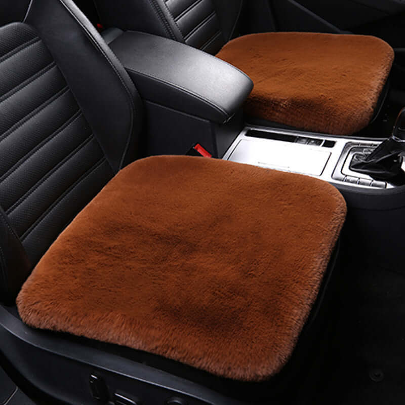 Royallure Luxury Sheepskin Cushion – Warm, Non-Slip, Versatile Use for Home, Office, or Car – 16.93 x 51.97 5