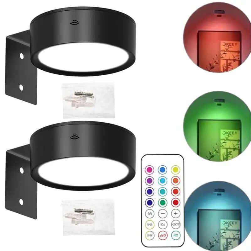 Royallure Magnetic LED Picture Light Sconce with Remote Control – 2-Pack Art Lights for Flexible Illumination and Warm Ambiance 9