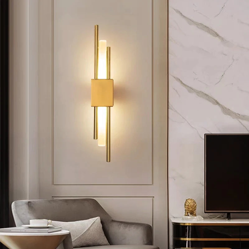 Royallure Modern LED Wall Sconce Lamp with USB Charging – Stylish Wall Lights for Bedroom and Living Room Decor 2