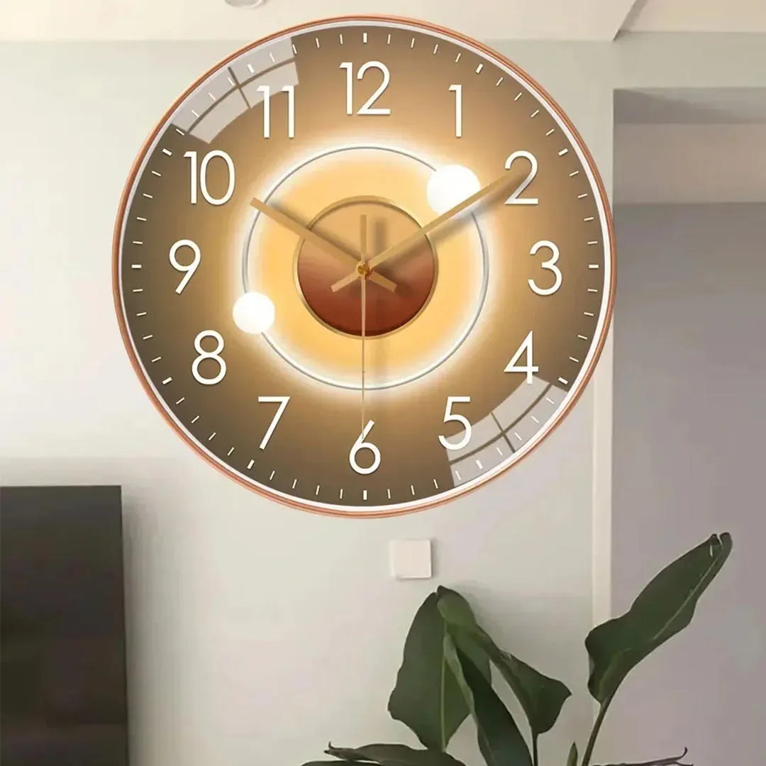 Royallure Modern Silent Wall Clock - Battery Operated Non-Ticking Design for Home and Office Decor 3