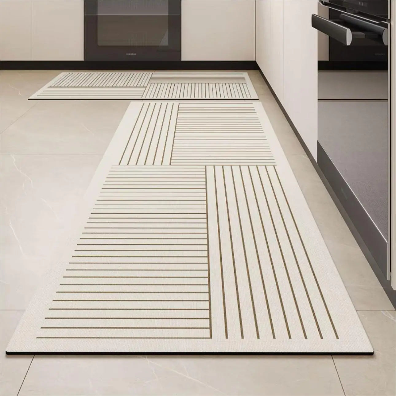 Royallure Non-Slip Diatomaceous Earth Kitchen Mat – Absorbent, Dirt-Resistant, 18x30 Inches, Stylish Kitchen Floor Rug 10
