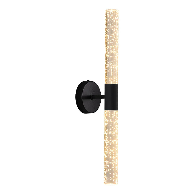 Royallure Nordic Crystal Rod LED Wall Sconce – Elegant Wall Lamp for Bedroom and Living Room Lighting 5