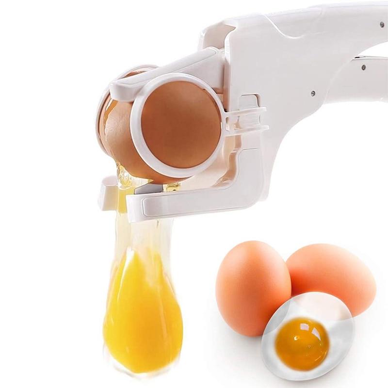 Royallure One-Handed Egg Cracker and Yolk Separator for Mess-Free Cooking 3