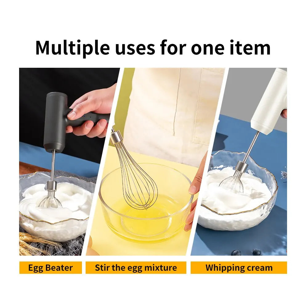 Royallure Portable Electric Hand Mixer with 3 Speeds – Lightweight Electric Whisk for Baking and Cooking 1