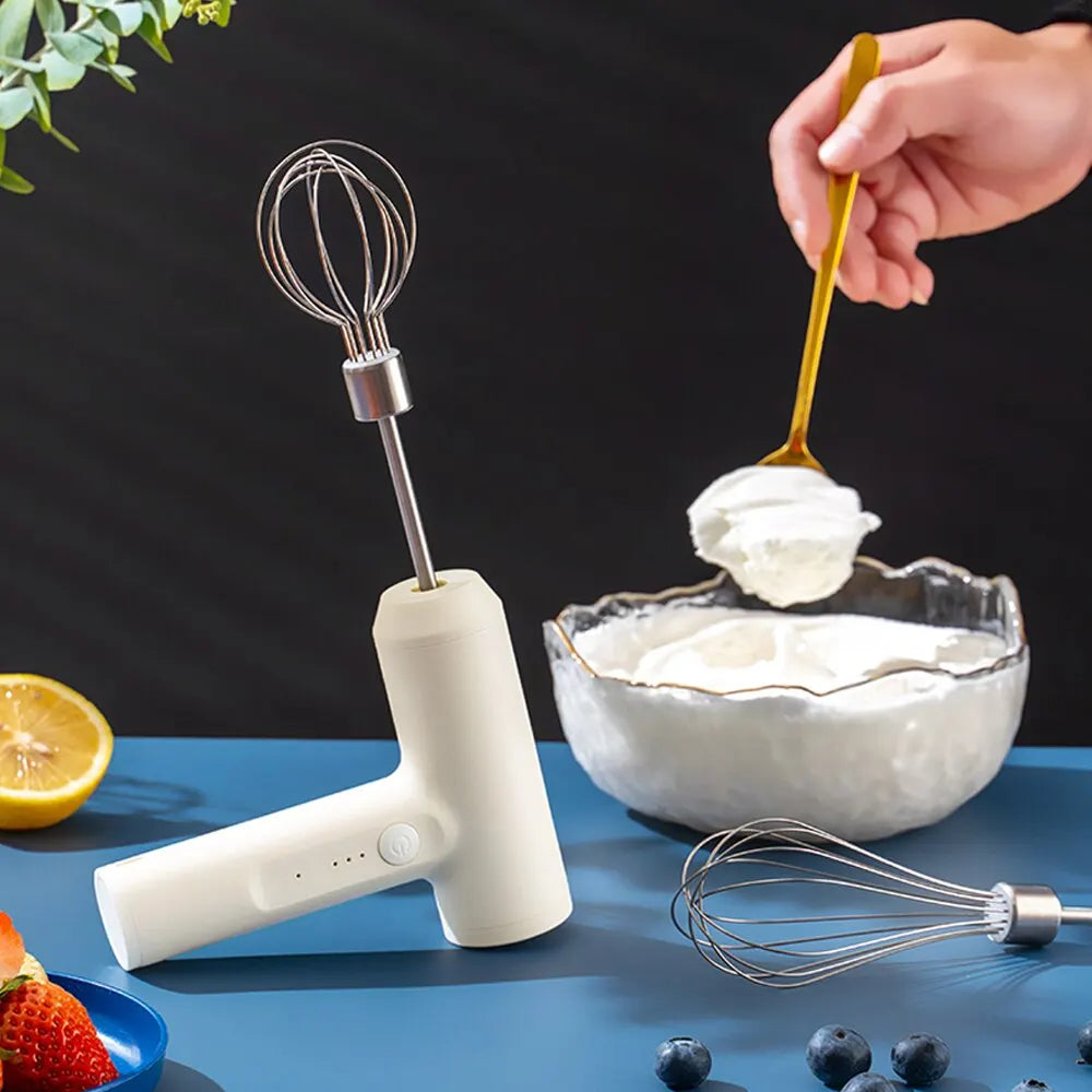 Royallure Portable Electric Hand Mixer with 3 Speeds – Lightweight Electric Whisk for Baking and Cooking 4