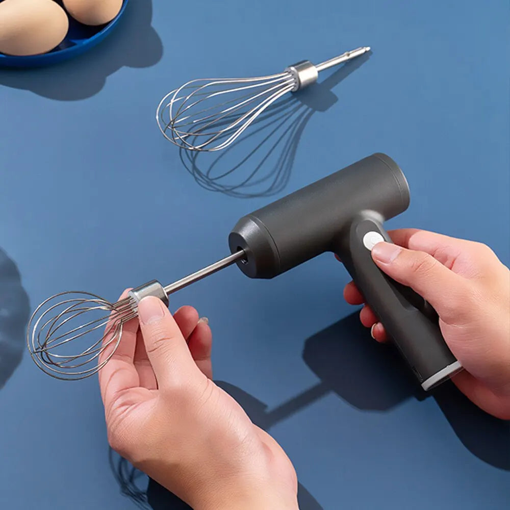 Royallure Portable Electric Hand Mixer with 3 Speeds – Lightweight Electric Whisk for Baking and Cooking 5