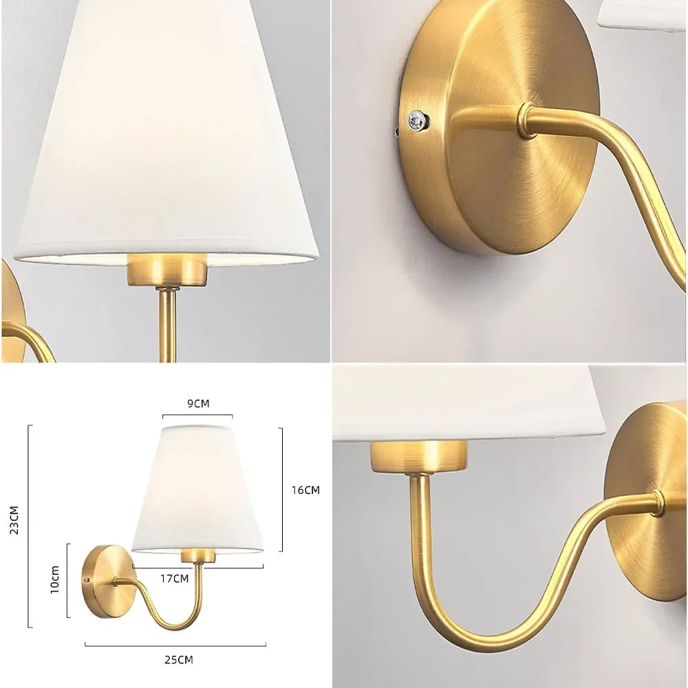 Royallure Retro Rechargeable Wall Sconce with RGB LED Bulb – Stylish Wall Light for Living Room, Bedroom, and Hallway 3