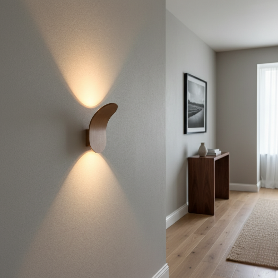 Royallure Scandinavian LED Wall Sconce, Minimalist Metal Wall Lamp for Modern Interiors 7