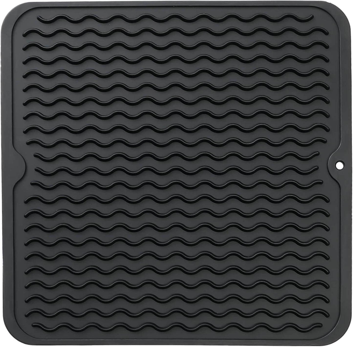 Royallure Silicone Dish Drying Mat – Heat Resistant Eco-Friendly Kitchen Drying Mat, Multi-Use 18 x 24 Inches 14