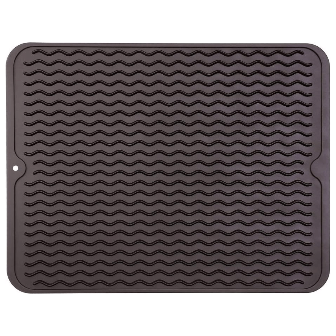 Royallure Silicone Dish Drying Mat – Heat Resistant Eco-Friendly Kitchen Drying Mat, Multi-Use 18 x 24 Inches 17