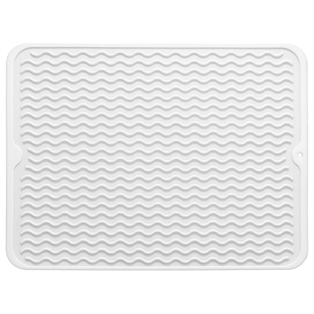 Royallure Silicone Dish Drying Mat – Heat Resistant Eco-Friendly Kitchen Drying Mat, Multi-Use 18 x 24 Inches 2