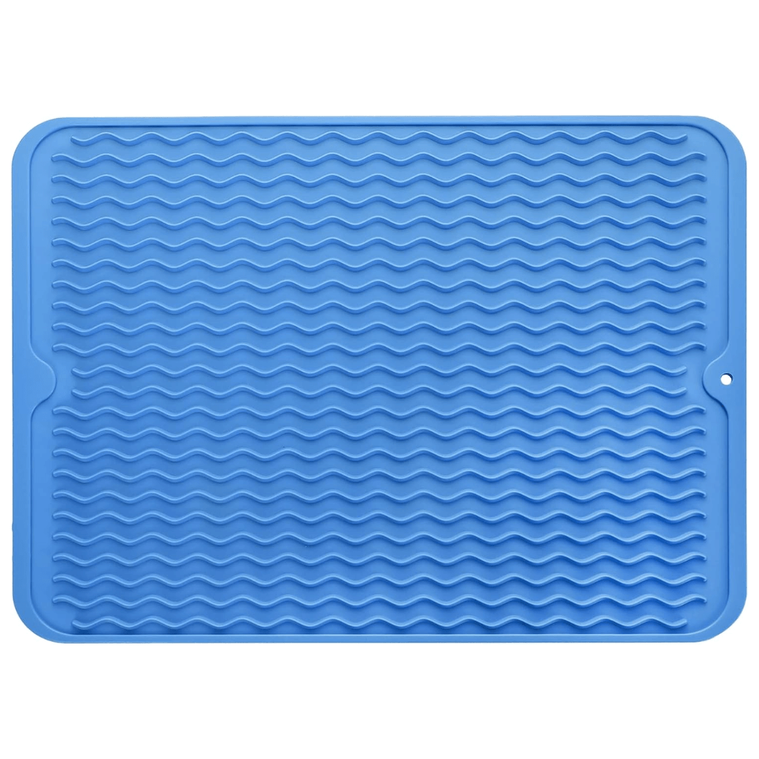 Royallure Silicone Dish Drying Mat – Heat Resistant Eco-Friendly Kitchen Drying Mat, Multi-Use 18 x 24 Inches 7
