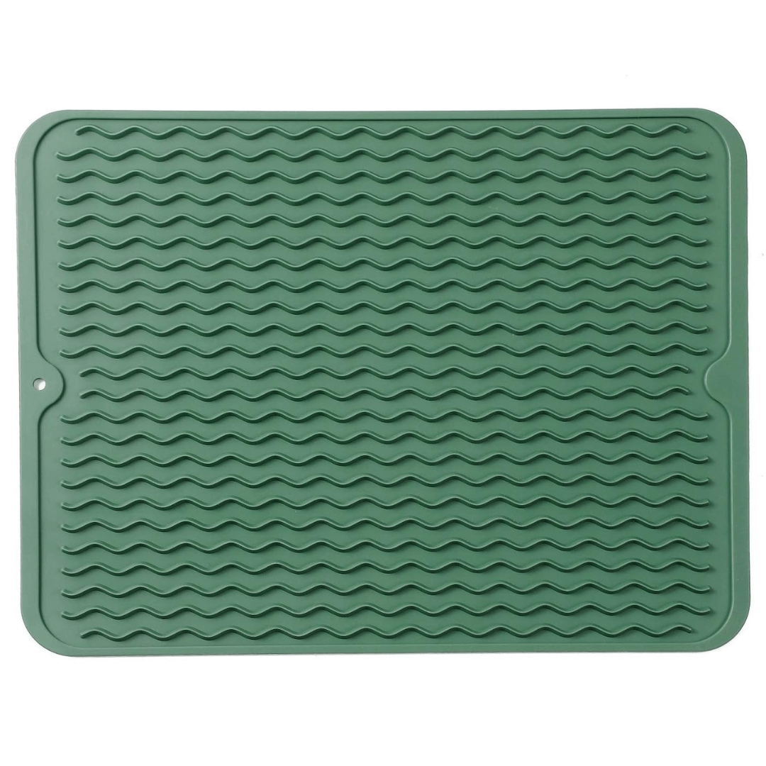 Royallure Silicone Dish Drying Mat – Heat Resistant Eco-Friendly Kitchen Drying Mat, Multi-Use 18 x 24 Inches 8