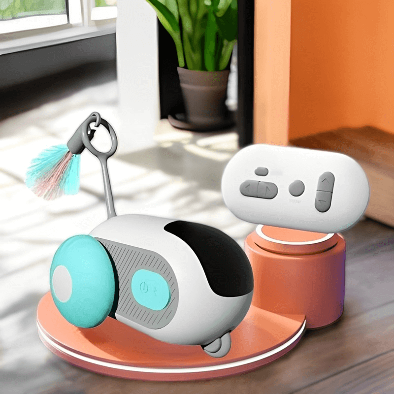 Royallure Smart Interactive Cat Toy with Remote Control – Engaging Play, Obstacle Detection, Dual Speed Adjustment for Active Cats 1