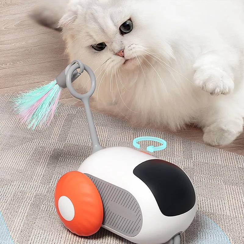 Royallure Smart Interactive Cat Toy with Remote Control – Engaging Play, Obstacle Detection, Dual Speed Adjustment for Active Cats 2