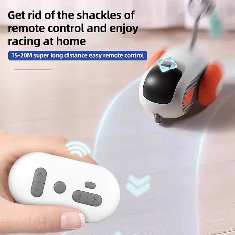 Royallure Smart Interactive Cat Toy with Remote Control – Engaging Play, Obstacle Detection, Dual Speed Adjustment for Active Cats 5