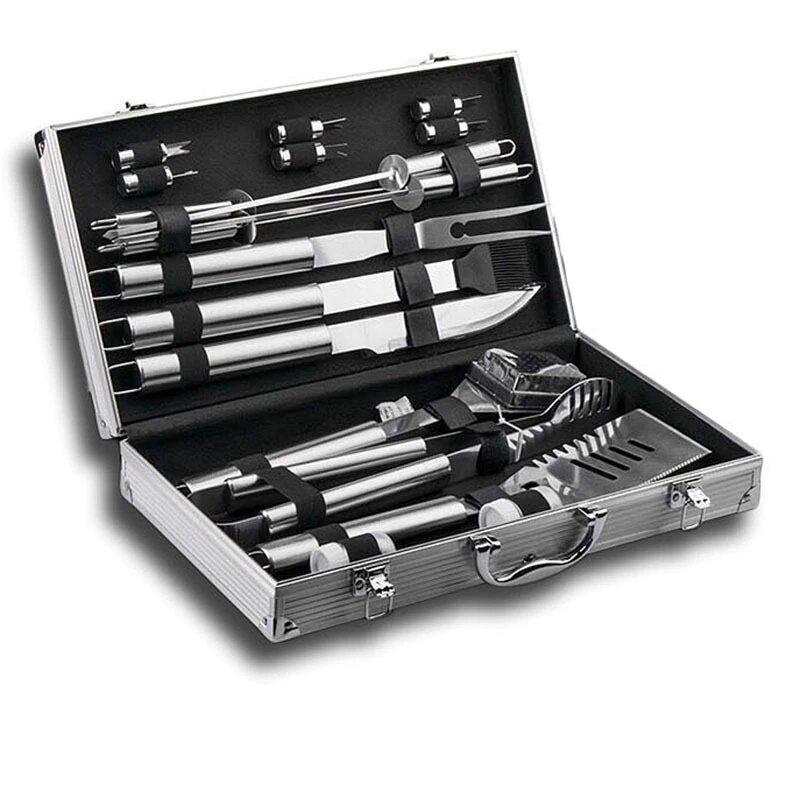 Royallure Stainless Steel BBQ Tool Set with Aluminum Case - Complete Grill Utensils 7