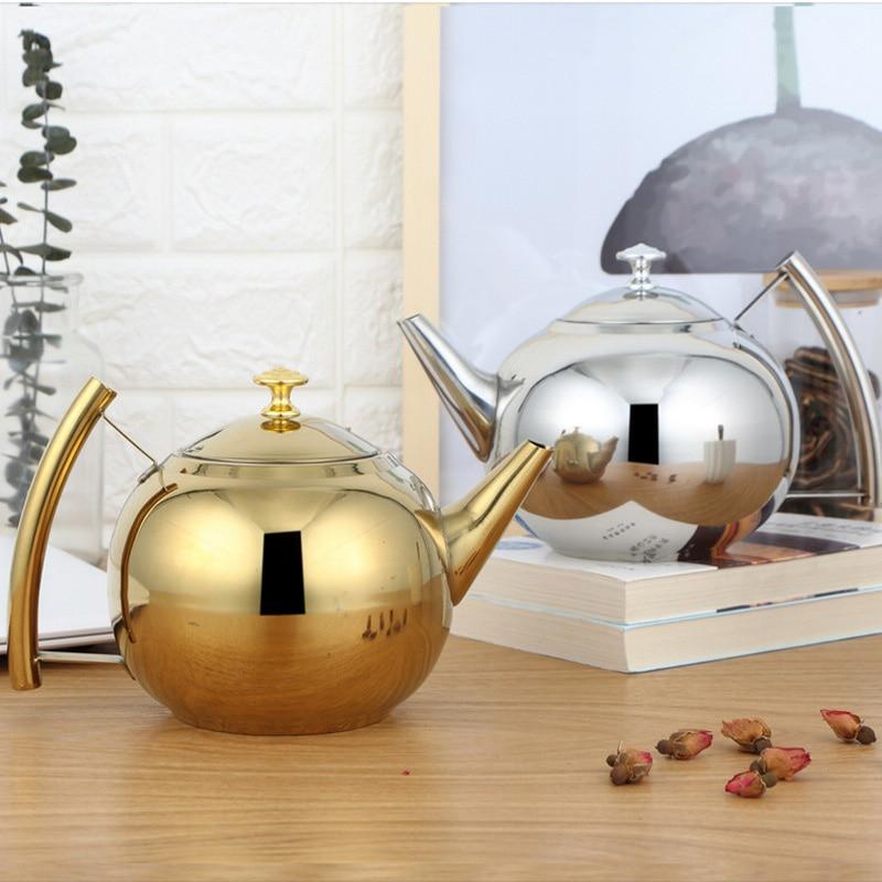 Royallure Stainless Steel Electric Tea Kettle with Built-in Filter, 2.5L Induction-Ready 1