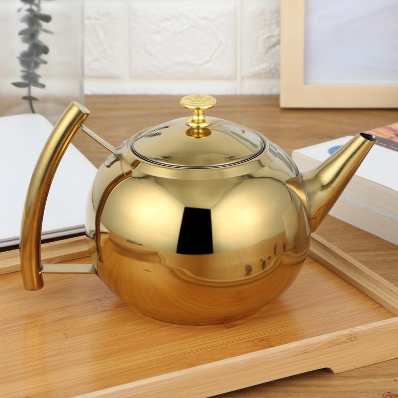 Royallure Stainless Steel Electric Tea Kettle with Built-in Filter, 2.5L Induction-Ready 2