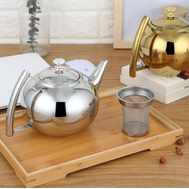 Royallure Stainless Steel Electric Tea Kettle with Built-in Filter, 2.5L Induction-Ready 3
