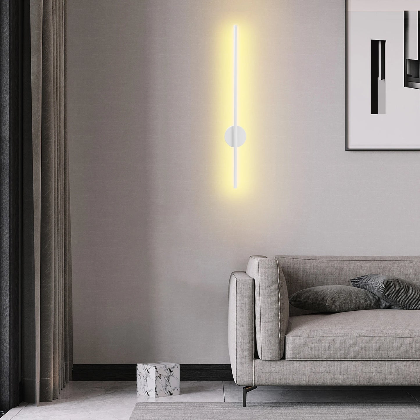 Royallure USB Rechargeable LED Wall Sconce with Magnetic Base and Remote Control – Adjustable Color Temperature for Modern Lighting 6