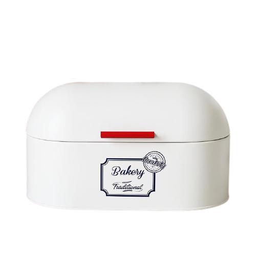 Royallure Vintage Hinged Lid Bread Box for Counter - Stylish Bread Storage Solution 2
