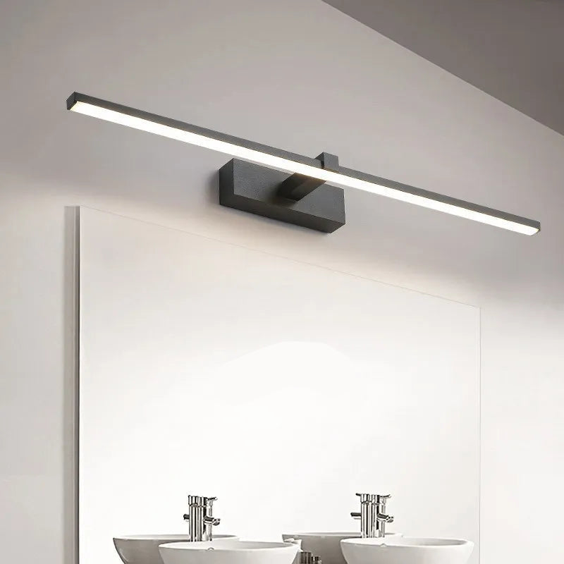 Royallure Waterproof LED Bathroom Wall Sconces - Modern Flat Design for Makeup and Indoor Lighting, Energy Efficient, Easy Installation 0