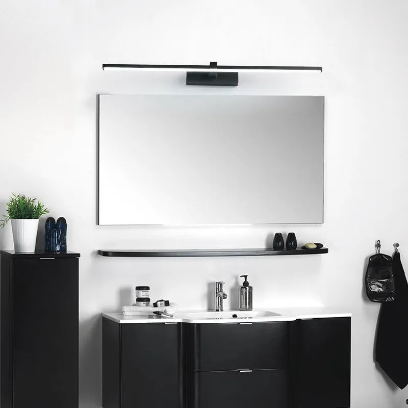 Royallure Waterproof LED Bathroom Wall Sconces - Modern Flat Design for Makeup and Indoor Lighting, Energy Efficient, Easy Installation 1