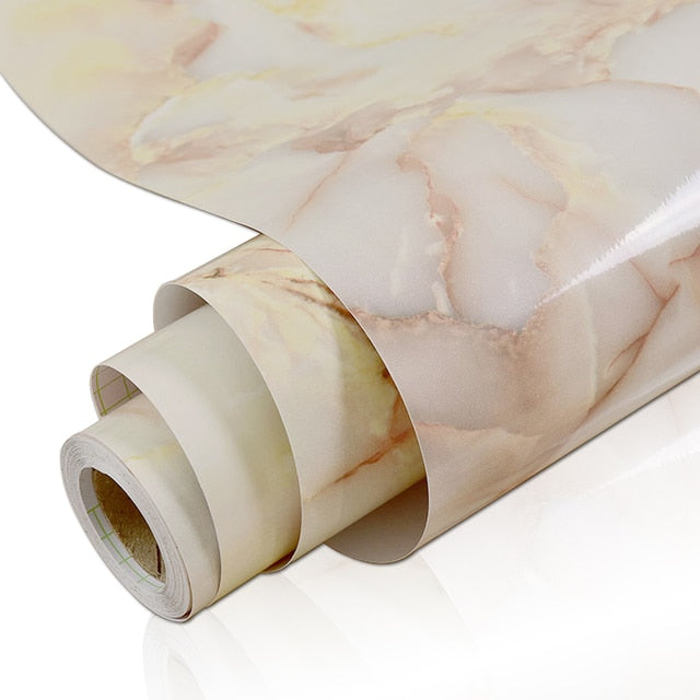 Royallure Waterproof Self-Adhesive Vinyl Marble Wallpaper for Easy Home Makeover 18