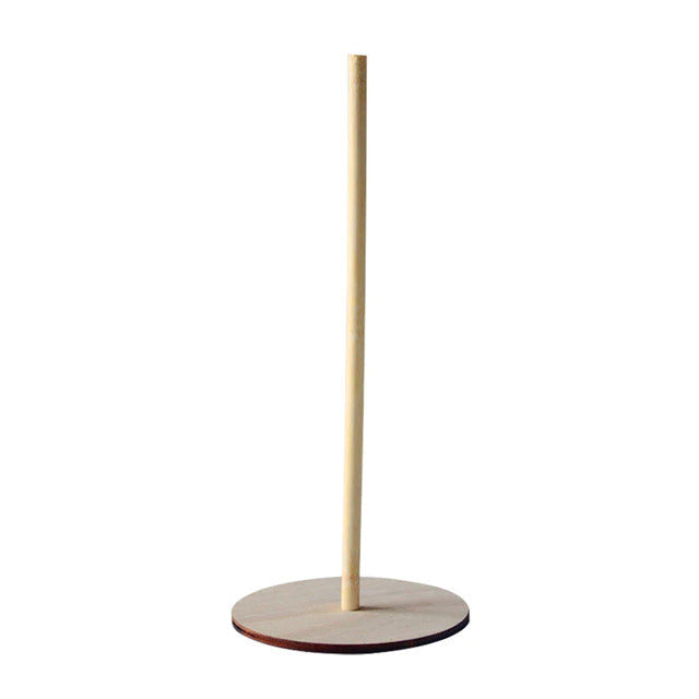 Royallure Wooden Donut Stand and Holder for Displaying Donuts and Desserts 0