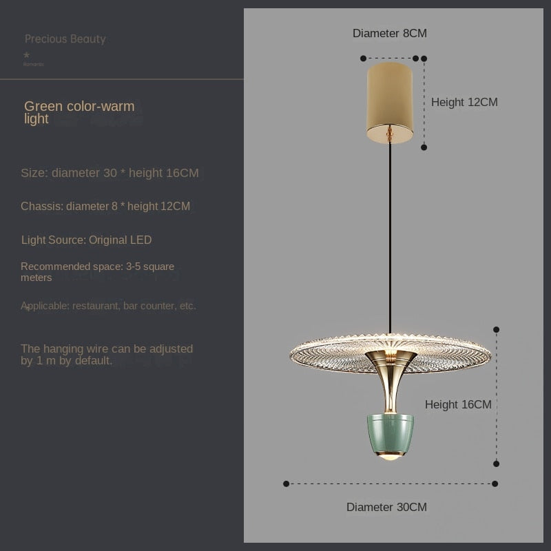 RoyaleGlow Art Flower Umbrella Chandelier Modern Design