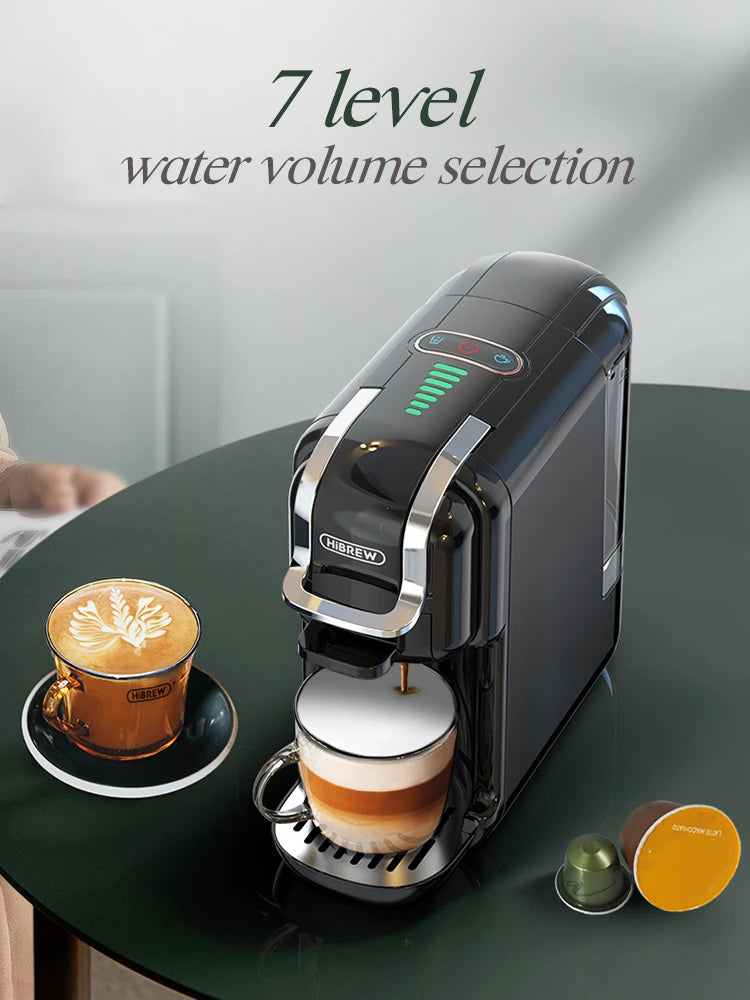 5-in-1 Coffee Machine – 19-Bar Multiple Capsule Brewer