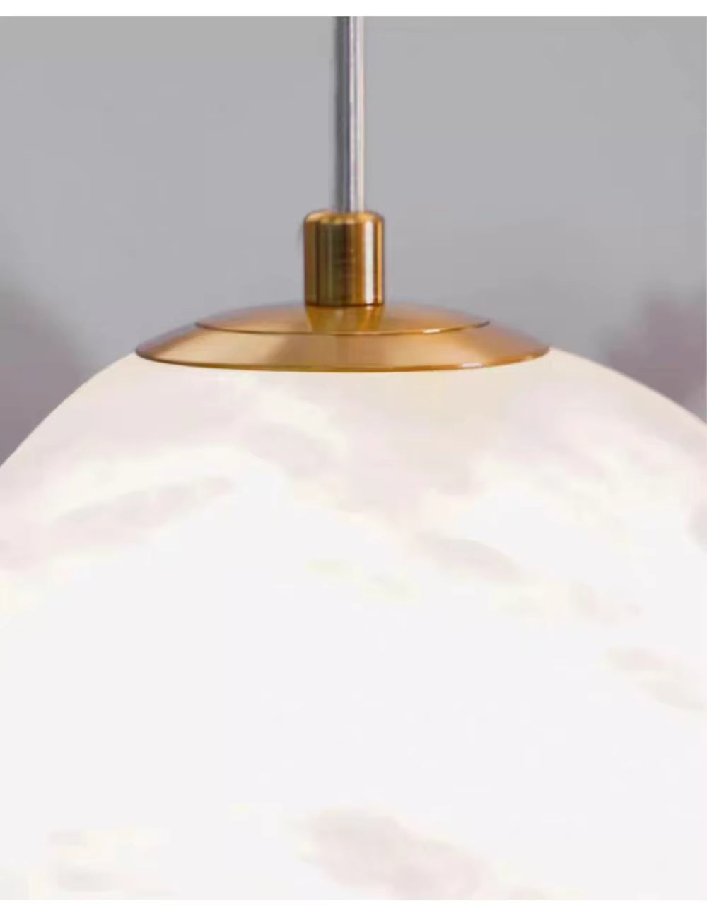Royelux Marble Staircase Chandelier - Modern Organic Cascade LED Pendant Light