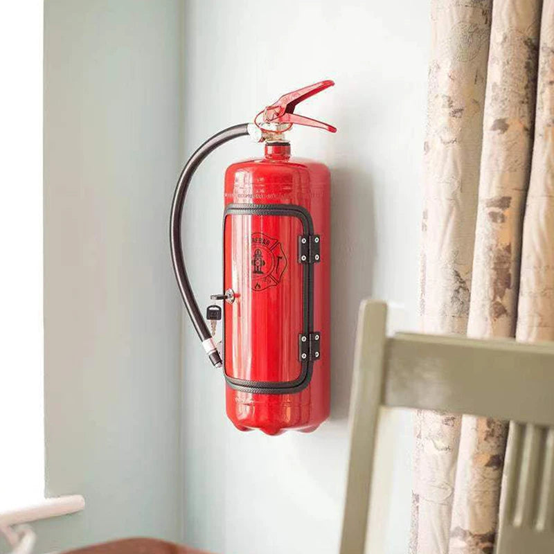 Rayvia Handcrafted Mini Bar From Real Fire Extinguisher