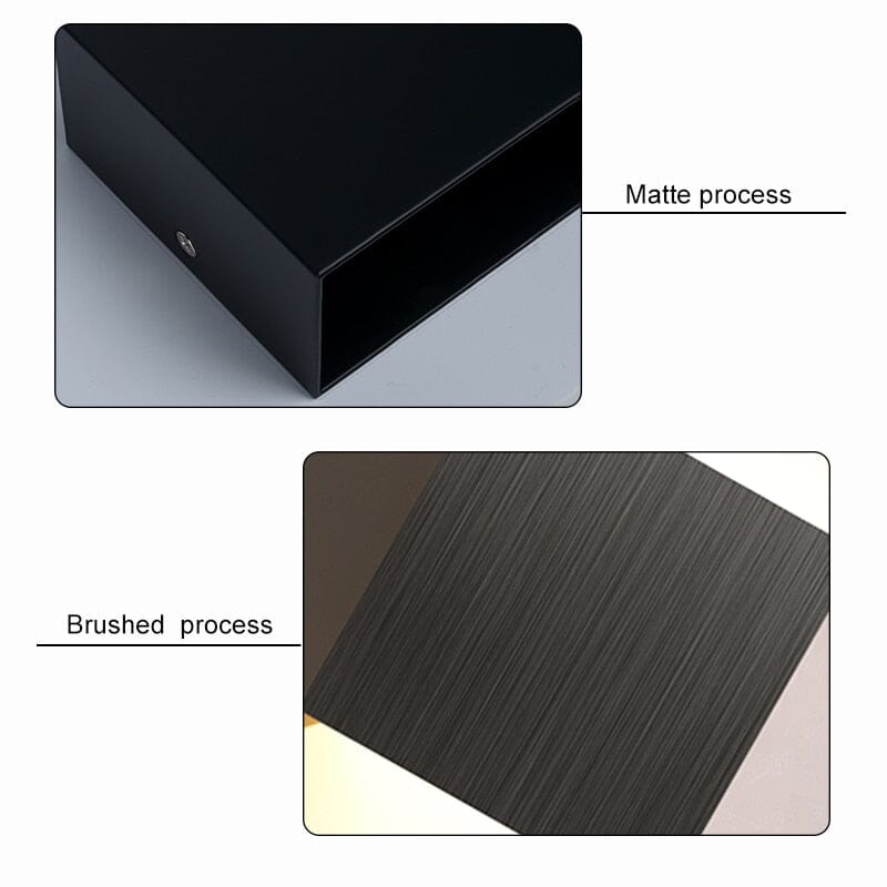 RoyaleGlow Arnold Cube Indoor & Outdoor Wall Lamps