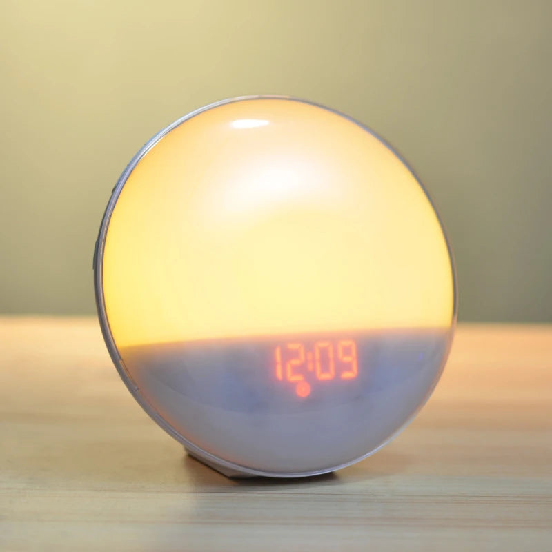 Wake Up Light Alarm Clock with Sunrise Simulation & Natural Sounds - Alarm Clock