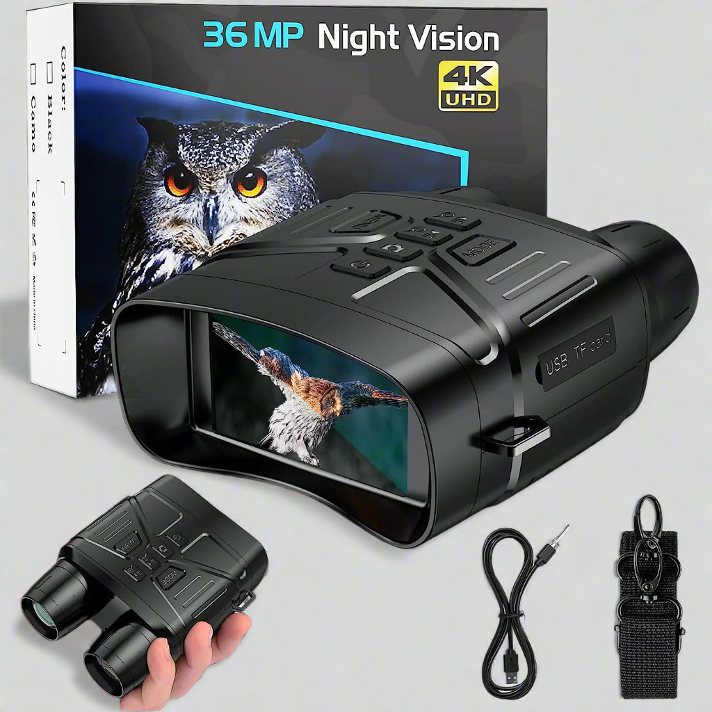 Luxora True Night Vision Binoculars with 5x Magnification