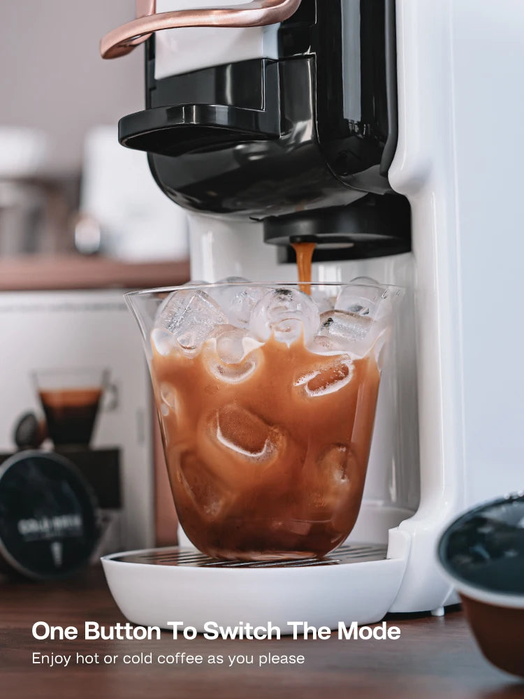 5-in-1 Coffee Machine – 19-Bar Multiple Capsule Brewer