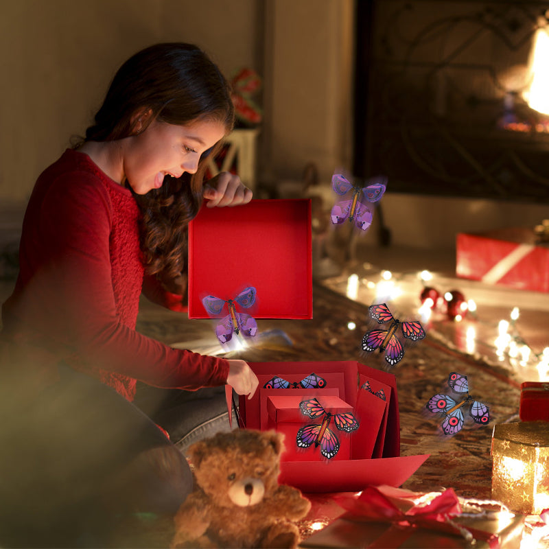Royaleva DIY Valentine's Day Magic Butterfly Photo Surprise Gift