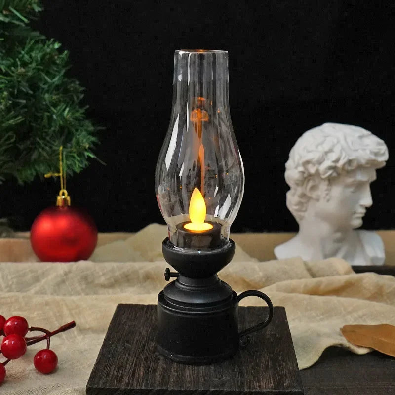 Rayvia Vintage LED Candle for Cozy Ambience Set
